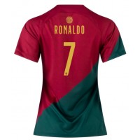 Portugal Cristiano Ronaldo #7 Replika Hemmatröja Dam VM 2022 Kortärmad